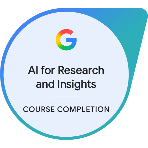 AI for Research and Insights verified badge